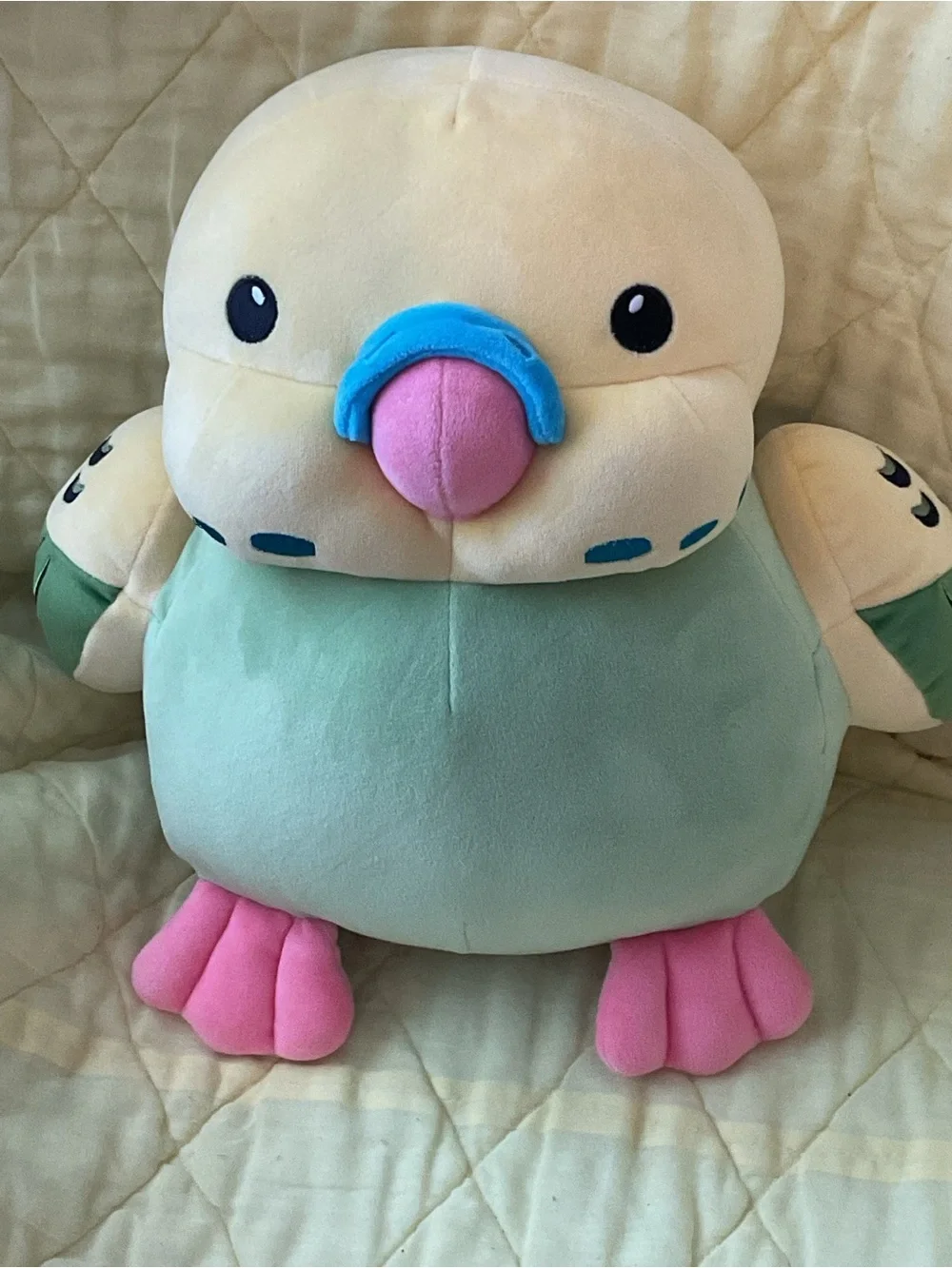 FIESTA HUGGY HUGGABLE ‘VERNON’THE PARAKEET PLUSH TOY 12” SO SOFT